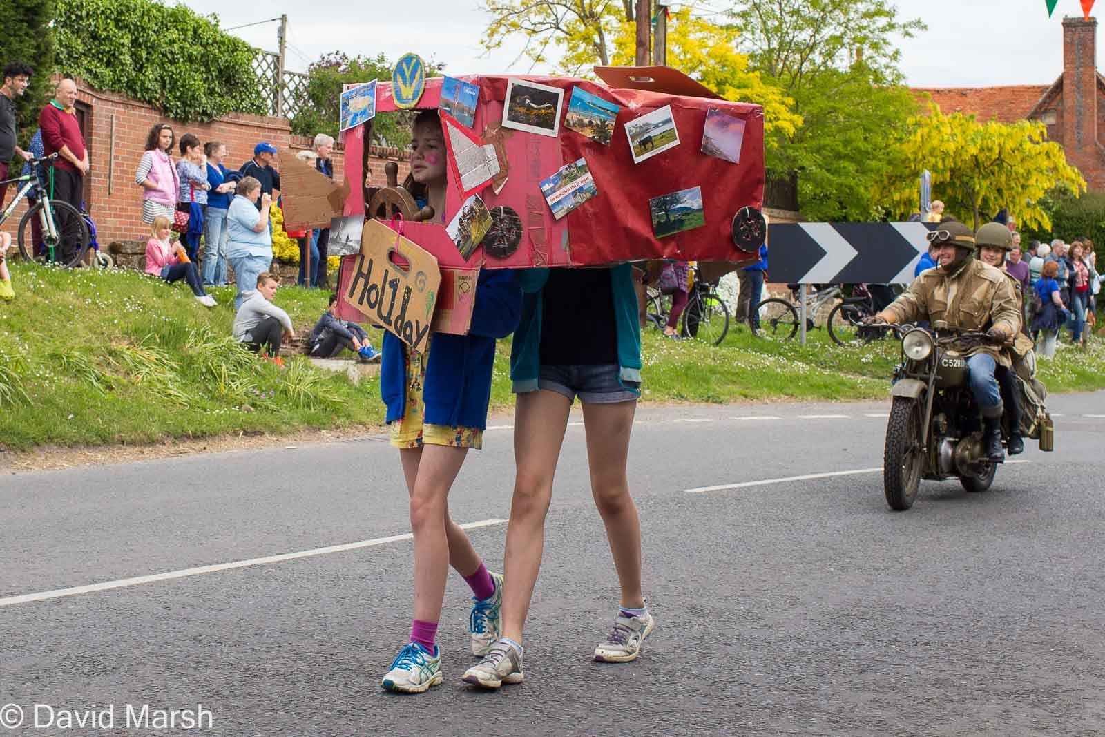 The parade Harwell Feast 2015